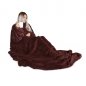 Kumot na may manggas - Snuggie TV fleece blanket na may manggas - XXL Deluxe