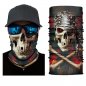 Balaclava kerangka (penutup kepala pelbagai fungsi) - SKULL PIRATE