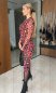 Dámské midy šaty - vzor leopard - ISERIA - fashion Julzz