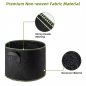 Planter bag - Eco growbag for growing plants - 50 cm diameter