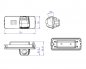 Reversing Camera for VW / Skoda Fabia / Seat Leon