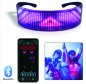 LED sončna očala RAVE programabilni FULL LED zaslon prek pametnega telefona (Bluetooth)