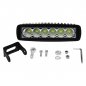 Lampu kerja LED - ramp 6 x 2W (12W)