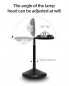 UFO LAMP - მრგვალი ფერის შუქი ფოტოგრაფიისთვის 16 ფერის გადართვა დისტანციური მართვის საშუალებით