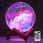 Nočná lampa GALAXIA (Vesmír) - planéta nočné svetlo s ovládačom 16 farieb
