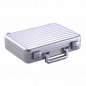 Aluminum briefcase metallic - EKSKLUSIBO at MARANGY na disenyo