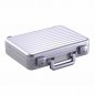 Servietă din aluminiu metalic - Design EXCLUSIV și DE LUX