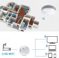 Kouřový senzor kamera FULL HD + Wifi s P2P (Android /iOS) + IR noční LED