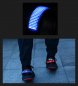 Tira de zapatos con pantalla LED iluminada - AZUL
