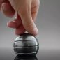 Rotujúca guľa kinetická - antistresová gulička s hypnotickým vírovým efektom 4cm