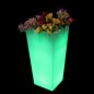 LED flower pot - possibility to change RGB colors + IP44 (30x30x50 cm)