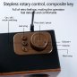 Bezdrotove retro rádio prenosné s Bluetooth + FM/AM rádio / AUX / USB disk / Micro SD