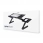 Support pour ordinateur portable avec plateforme pour souris de METAL + PIEDS AJUSTABLES