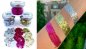 Glitter dust para sa katawan - kumikinang na makintab na dekorasyon para sa mukha at buhok - Glitter 3x 10g MIX GLAMOR