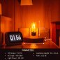 Levitating light bulb - floating light bulb as table night lamp magnetic 360°