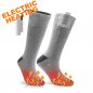 Šildomos terminės kojinės elektrinės - 3 temperatūros lygiai su 2x2200mAh baterija