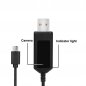 USB charging cable with high-quality FULL HD camera + 8GB memory