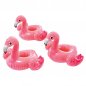 Flamingo uppblåsbar mugghållare - mini uppblåsbar