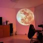 Moon and Earth projector - portable mini pocket projector - up to 2m projection