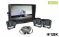 Universal parking AHD set with 10" monitor + 3x camera with 18 IR LEDs