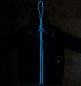 LED sweatshirt with headphones - Blue