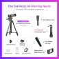 Teleobjetiva para celular zoom 60x com suporte e tripé ajustável 43 - 137 mm