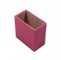 SET de mesa de escritorio de cuero rosa para mujer - 8 piezas accesorios de oficina (100% HECHO A MANO)