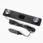 Pannello auto LED a LED con telecomando 23 x 5 x 1 cm, 12V