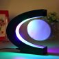 Flytende fotoramme - flytende glassbilderammer magnetiske med RGB-fargebelysning