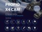 Cloud kamera do auta duálna na hlavnom tele 4G/Wifi s GPS monitorovaním - PROFIO X4