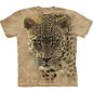 Camiseta com cara de animal - Leopardo