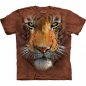 T-shirt ng mukha ng hayop - Tigre