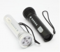Camera in flashlight with 4 LEDs + mp3 player