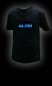 T-shirt cu mesaj LED programabil