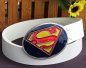 Superman logo - coloured buckle