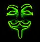 LED masks ng Halloween - Green