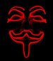 Maschere lucenti Anonymous - Red