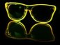 Lunettes LED Way Ferrer de style - Jaune