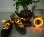 LED kurpju šņores -dzeltenas