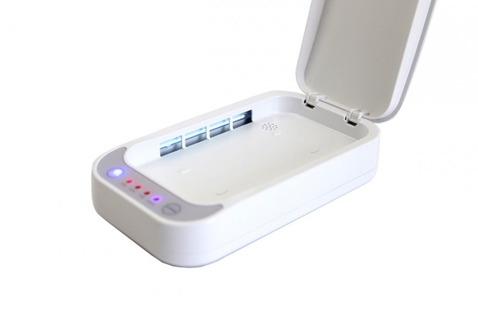 Sterilization Box XGerm Lite - Aroma sterilization in 10 minutes with 2x 1W UV + Wireless charging 7,5W