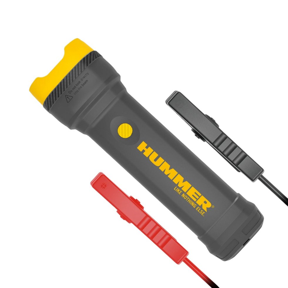 Linterna Hummer Hummer HXF – Linterna LED 400 lúmenes + Arrancador de coche + Powerbank ...