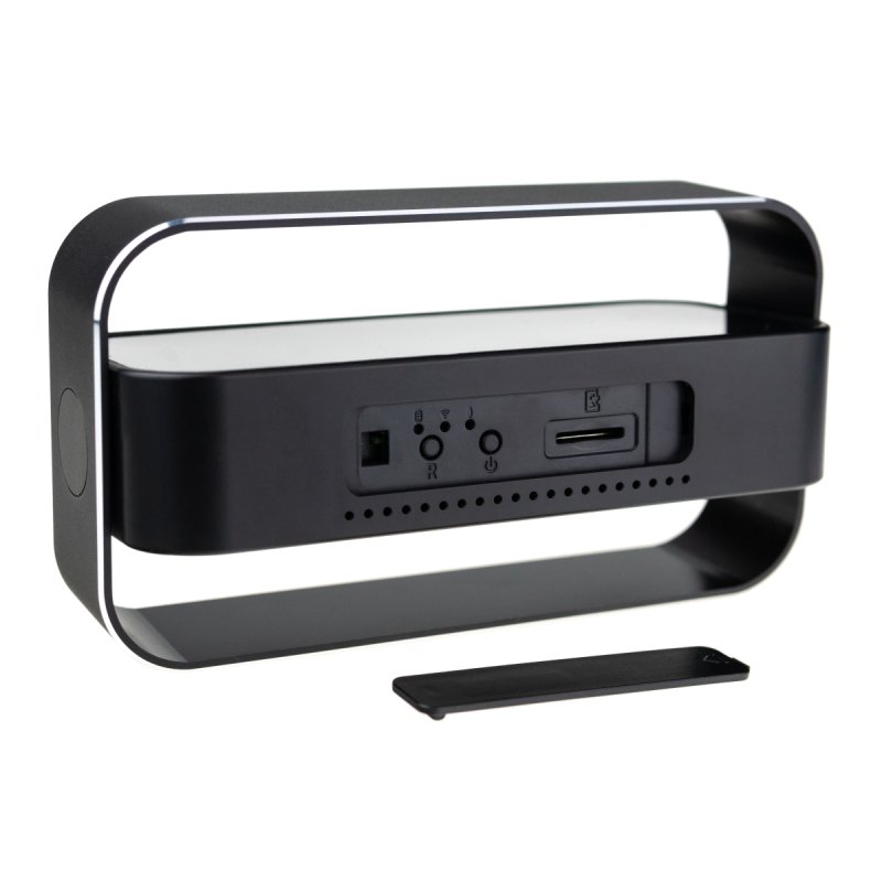 Sveglia Telecamera Spia WiFi 4K UHD | Mini DV Con Visione Notturna E Rilevamento Movimento | App Lookcam Per IOS/Android