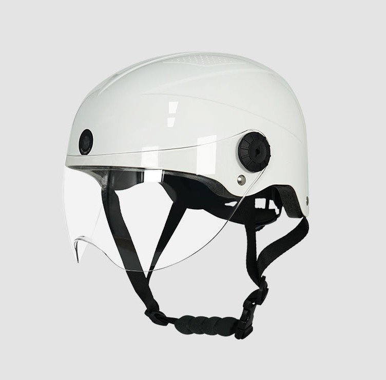 Kamera na prilbe - duálna 1080P a 720P s WiFi P2P smart prilba + AI hlasový asistent + G senzor