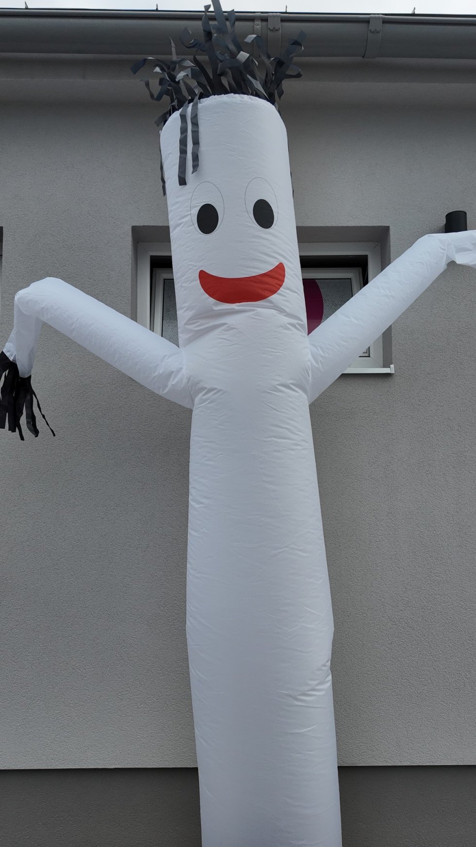 Wacky waving inflatable tube guy - Air dancer man with LED RGB fan with ...