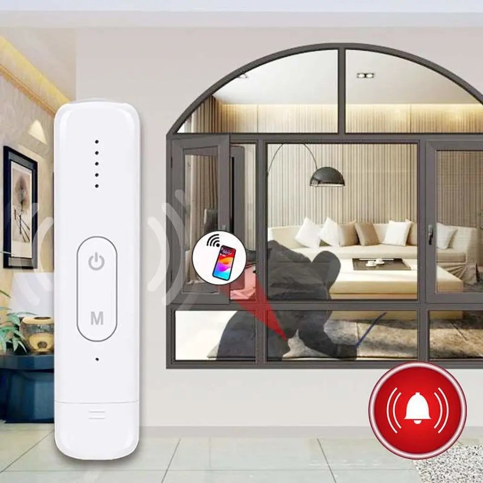 隠しカメラと盗聴探知機、GSM / WiFi + ポータブル盗難防止アラーム - 3 in 1 | Cool Mania