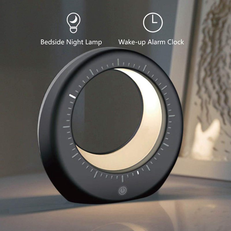 Sveglia LED Chacon Con Luce Notturna E Rilevatore Crepuscolare – Display Con Data E Temperatura, Colori Cambianti