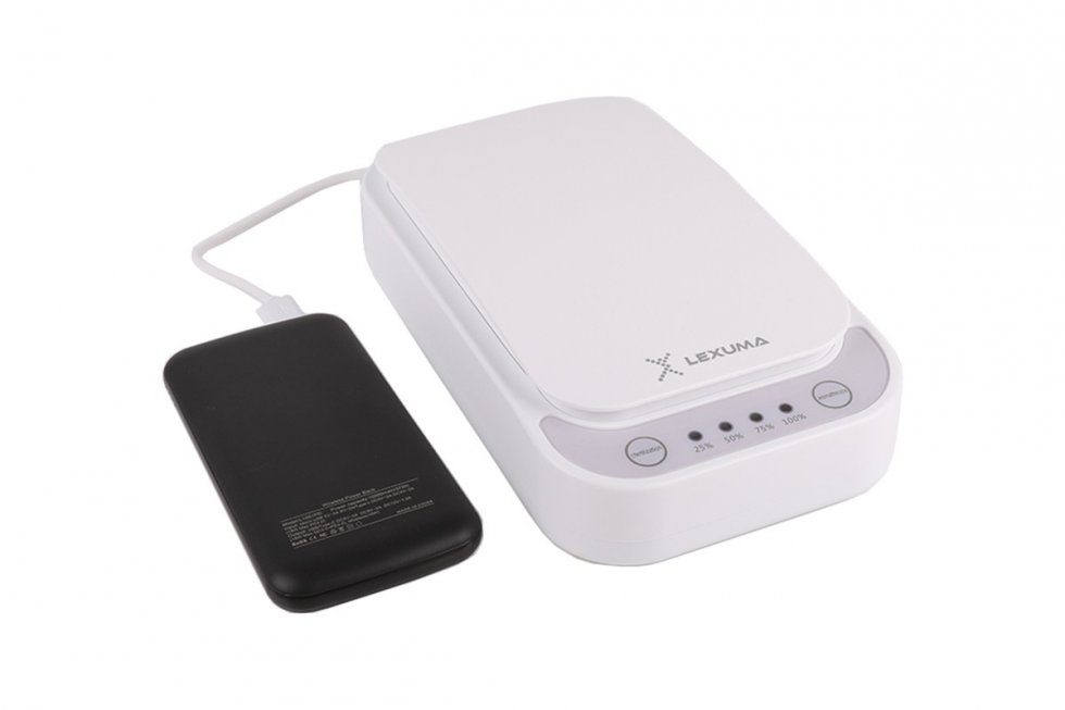 Sterilization Box XGerm Lite - Aroma sterilization in 10 minutes with 2x 1W UV + Wireless charging 7,5W