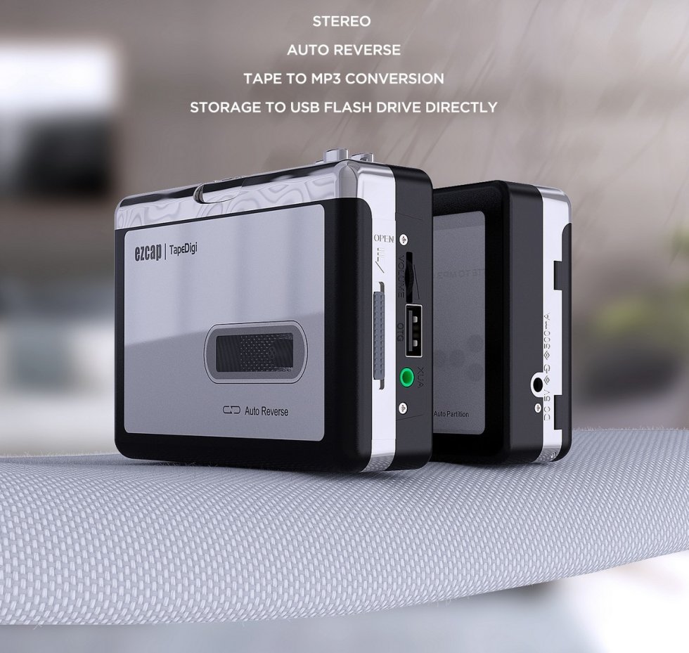 Walkman 将磁带转换为数字音频 mp3 - 通过 USB 从磁带传输 | Cool Mania