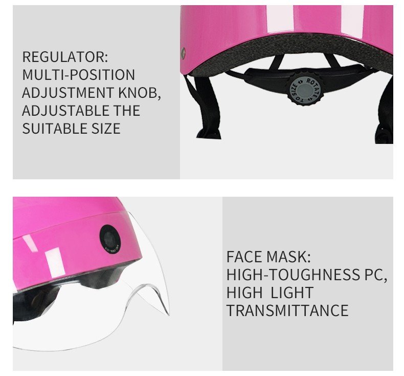 Kamera na prilbe - duálna 1080P a 720P s WiFi P2P smart prilba + AI hlasový asistent + G senzor