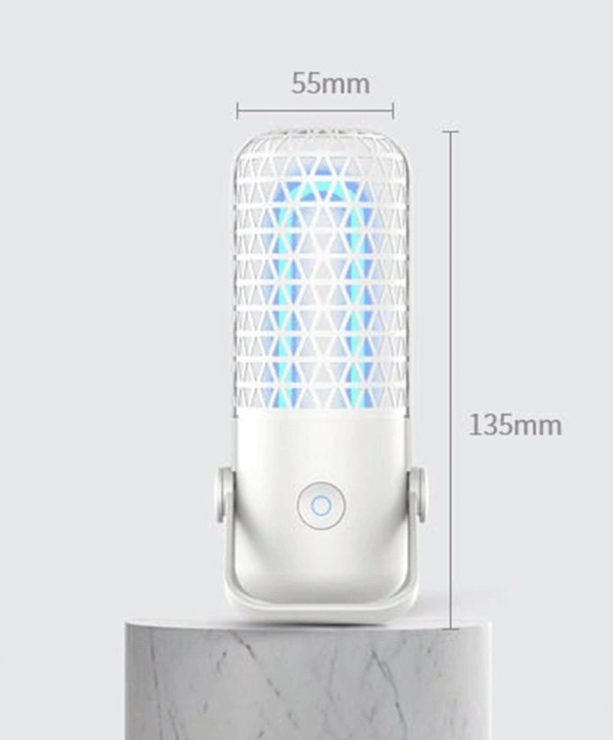 Germicidal lamp UV 360° - Mini disinfection lamp 2,5W with ozone